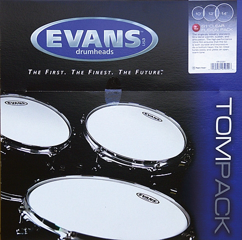 EVANS ETPG1CLRF DERİ SETİ (10+12+14) FUSION KİT 1