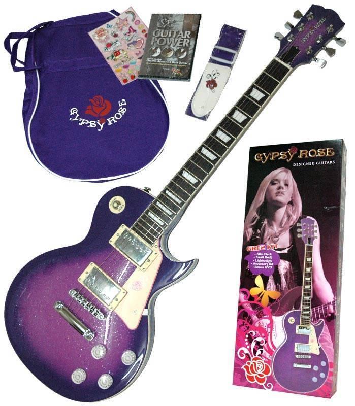 ELEKTRO GİTAR GYPSY ROSE SET (GIGBAG, STRAP, STICK 1