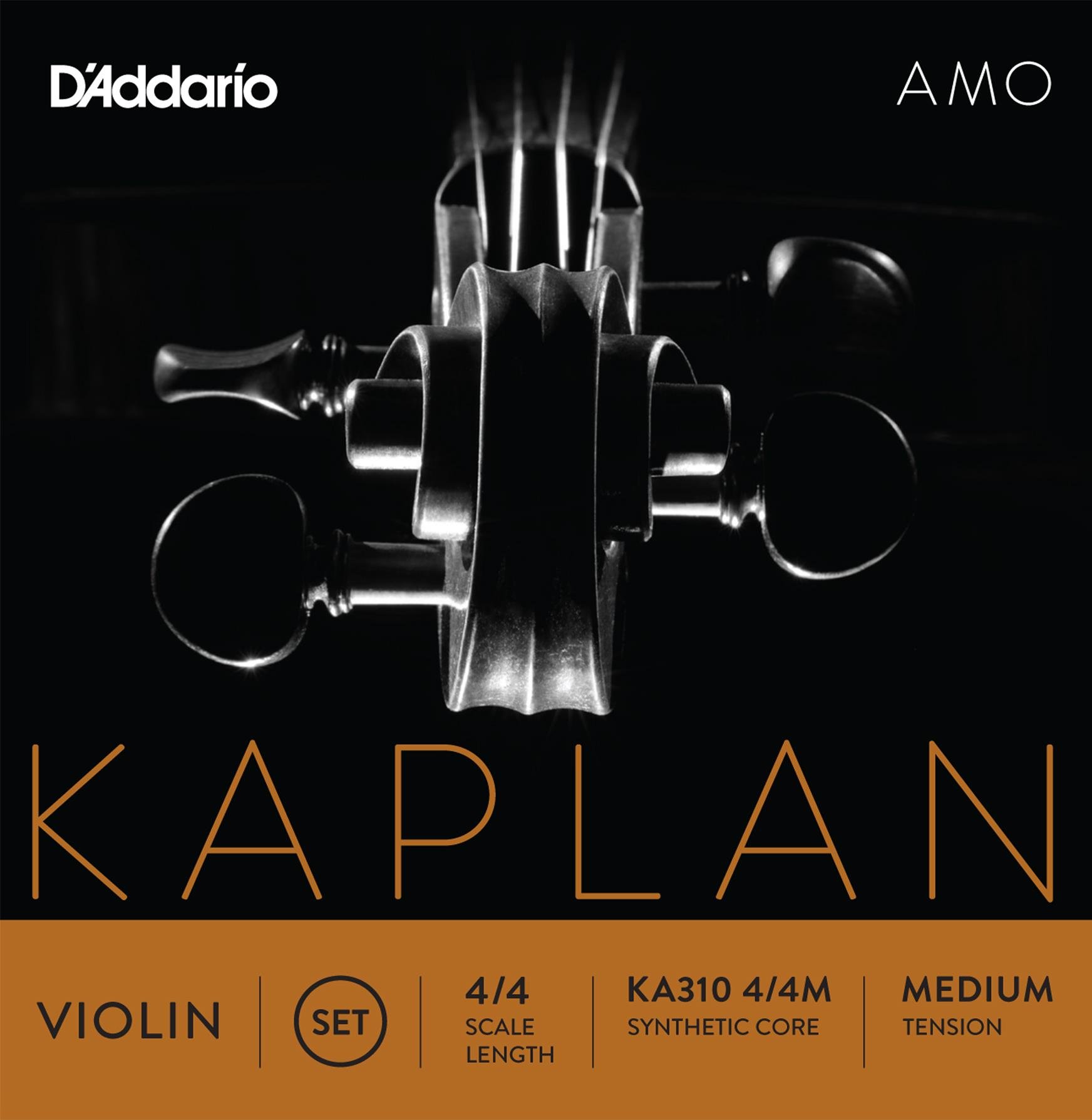 DADDARIO KA310 4/4M KEMAN TEL SETİ, KAPLAN AMO, MEDIUM 2