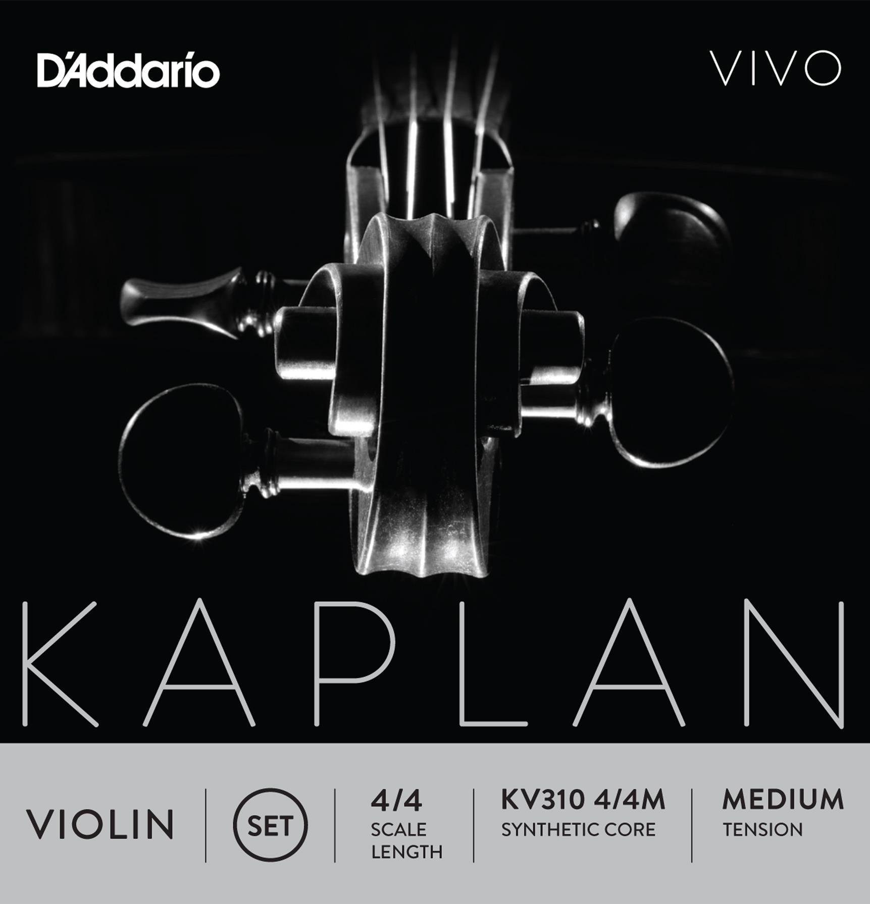 DADDARIO KV310 4/4M KEMAN TEL SETİ, KAPLAN VIVO, MEDIUM 2