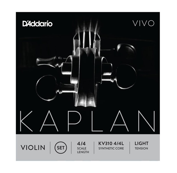 DADDARIO KV310L KEMAN TEL SETİ, KAPLAN VIVO, 4/4, LIGHT 1
