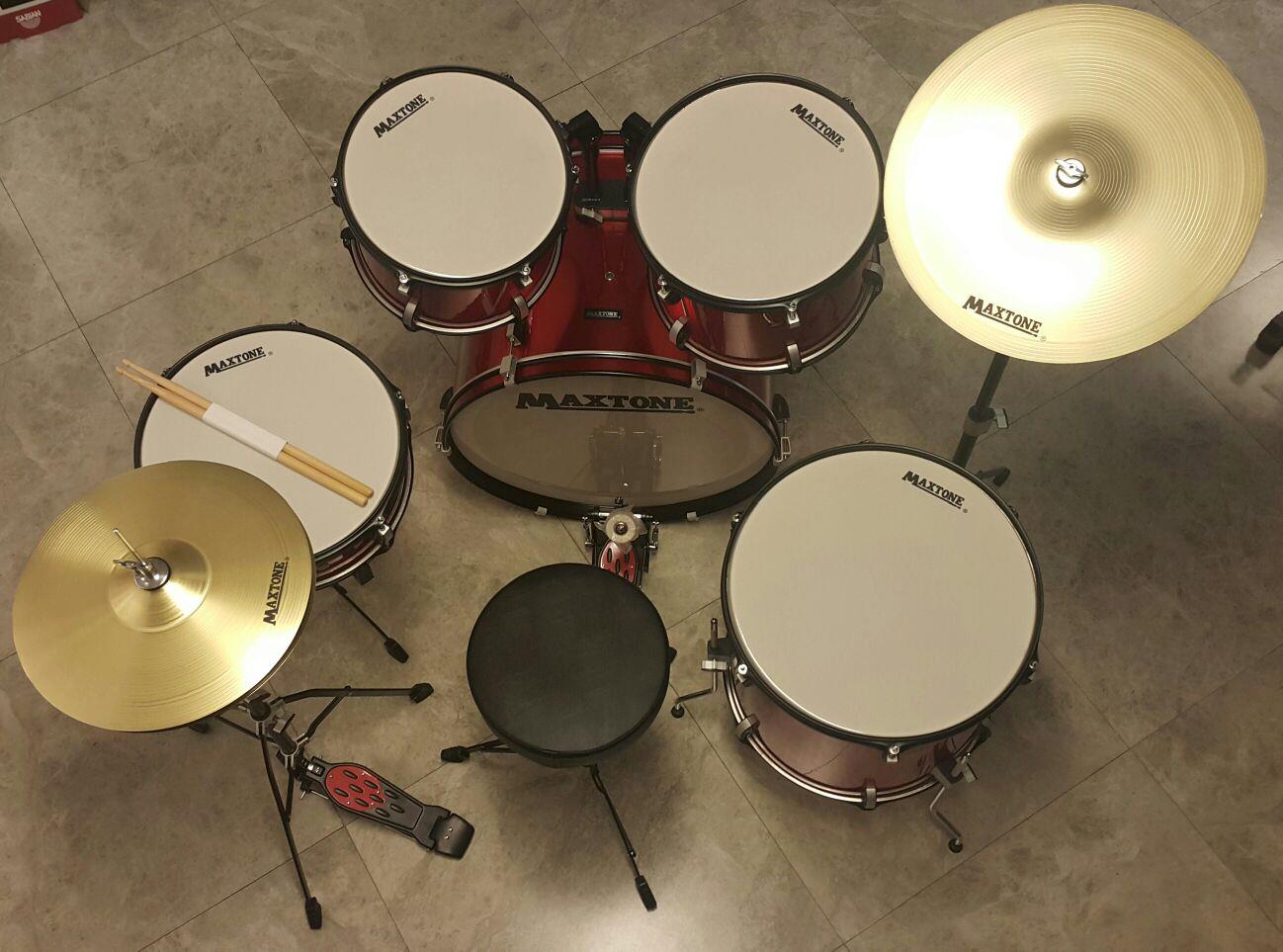 MAXTONE MXC-3017NBK DAVUL SET SİYAH 2