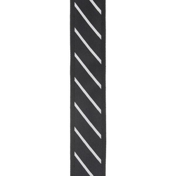 PLANETWAVES T20W1409 GİTAR ASKISI, TIE STRIPES SİYAH-GRİ 6
