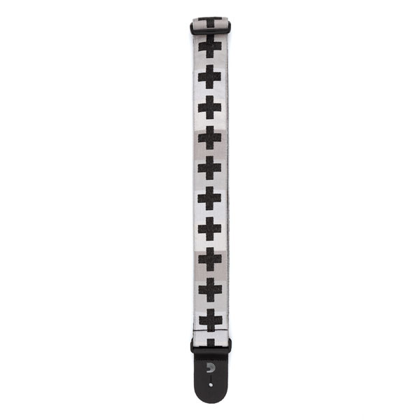 PLANETWAVES T20W1509 GİTAR ASKISI, DOKUMA, CHECKERED CROSSES 3