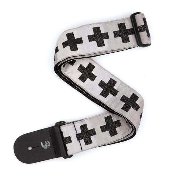 PLANETWAVES T20W1509 GİTAR ASKISI, DOKUMA, CHECKERED CROSSES 4
