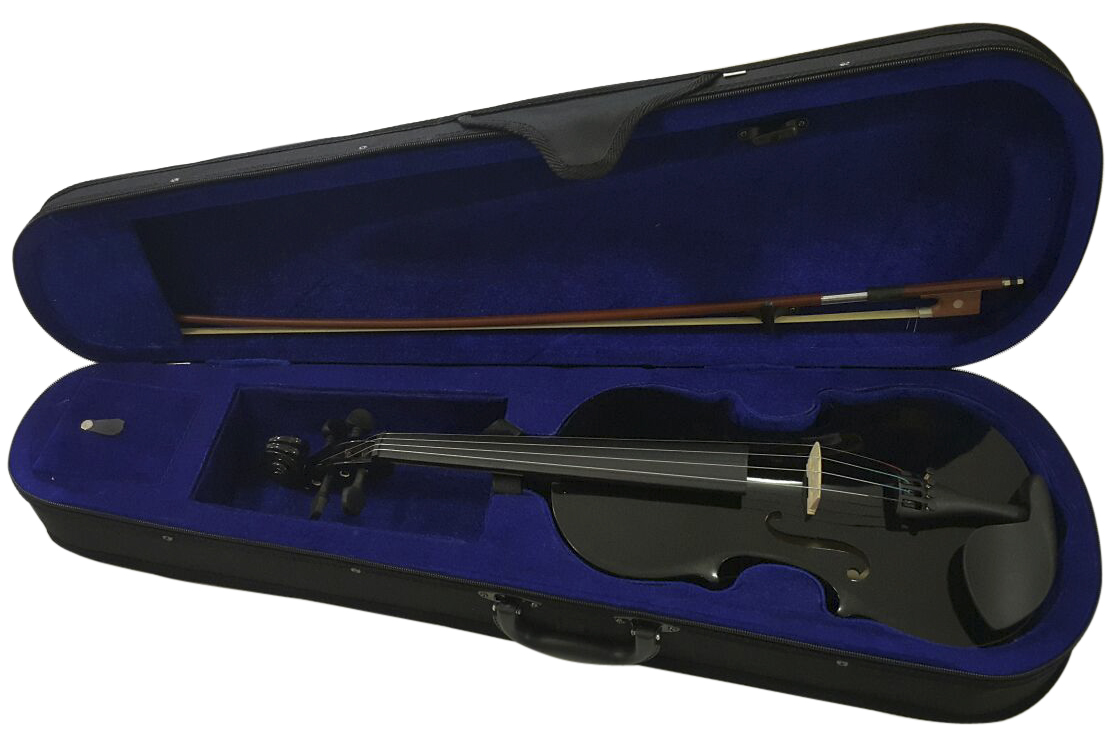 CREMONIA VG001LBK KEMAN, 4/4, SİYAH 1