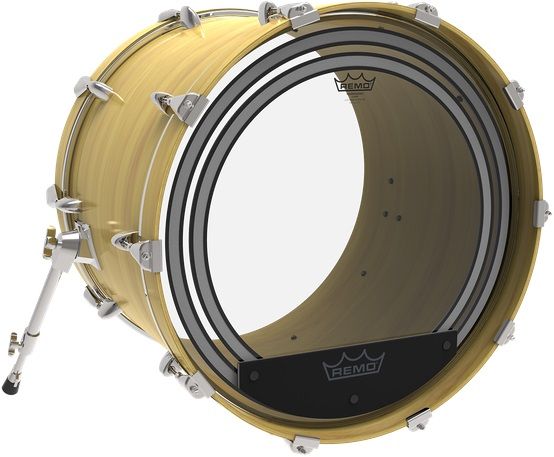 REMO PW-1320-00- Powersonic® Şeffaf 20" Bas Davul Derisi 4