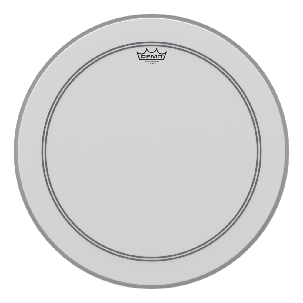 REMO P3-1122-C2- Powerstroke® P3 Kumlu 22" Bas Davul Derisi 5