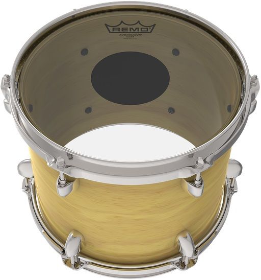 REMO CS-0314-10- Controlled Sound® Şeffaf Top Black Dot™ 14" Davul Derisi 5