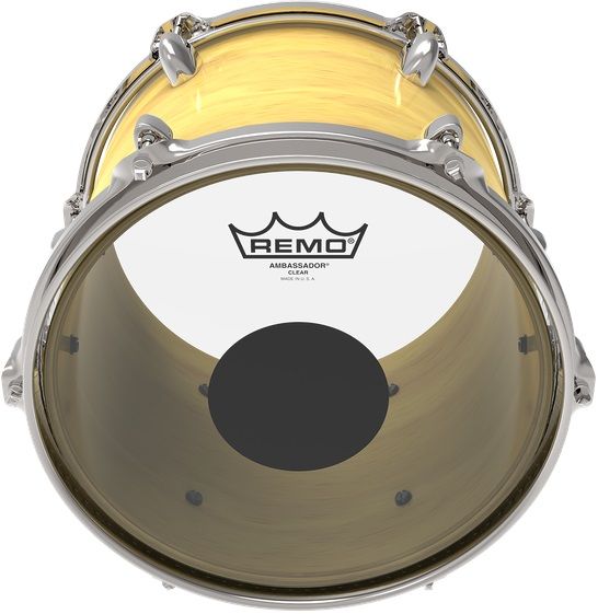 REMO CS-0314-10- Controlled Sound® Şeffaf Top Black Dot™ 14" Davul Derisi 6