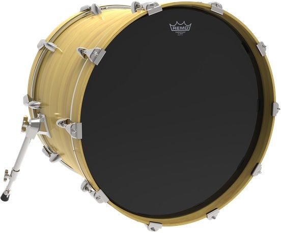 REMO P3-1018-ES- Powerstroke® P3 Ebony® 18" Bas Davul Derisi 2