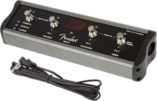 Fender Four Düğme MGT-4 1/4 Connector Mustang GT Footswitch 2