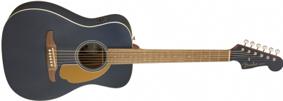 Fender Malibu Player Midnight Satin Elektro Akustik Gitar 2