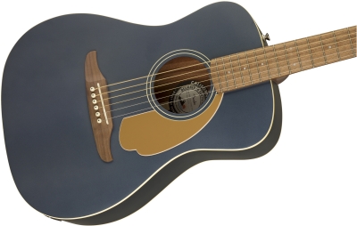 Fender Malibu Player Midnight Satin Elektro Akustik Gitar 4