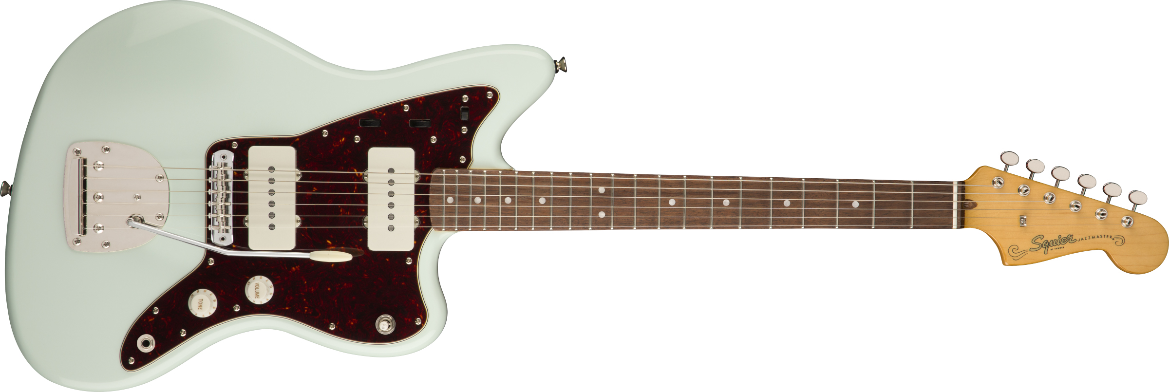 Squier Classic Vibe 60s Jazzmaster Laurel Klavye Sonic Blue Elektro Gitar 6