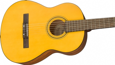 Fender ESC-80 Educational Ceviz Klavye 3/4 Klasik Gitar 3