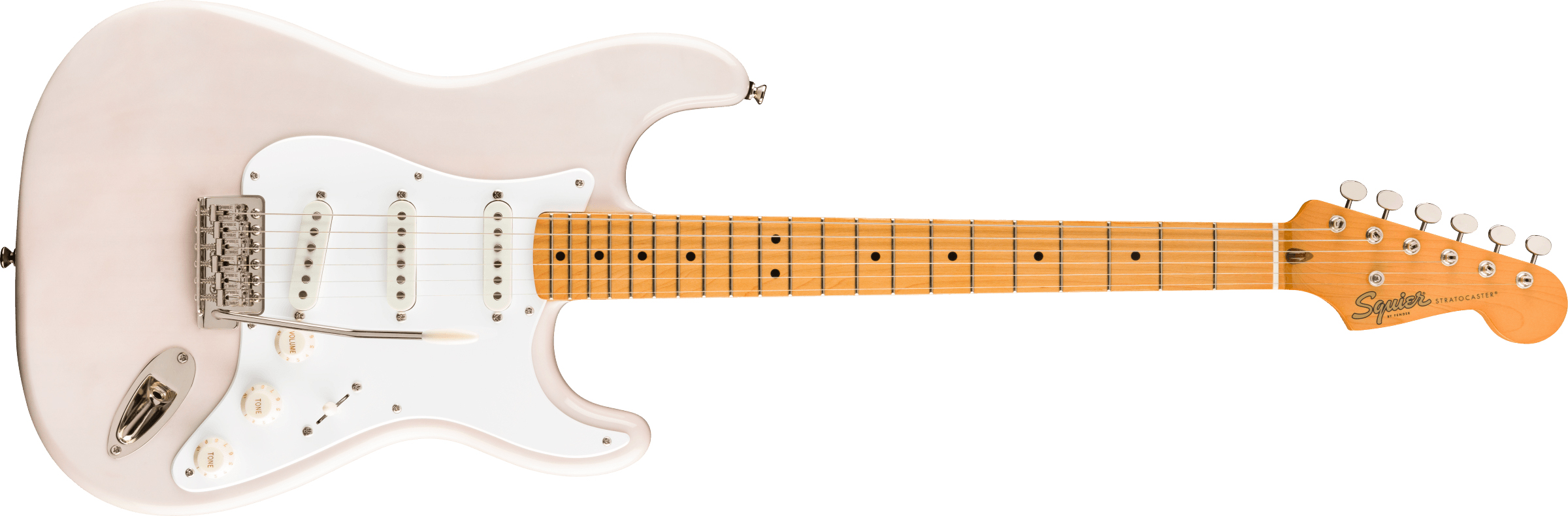 Squier Classic Vibe 50s Stratocaster Akçaağaç Klavye White Blonde Elektro Gitar 1