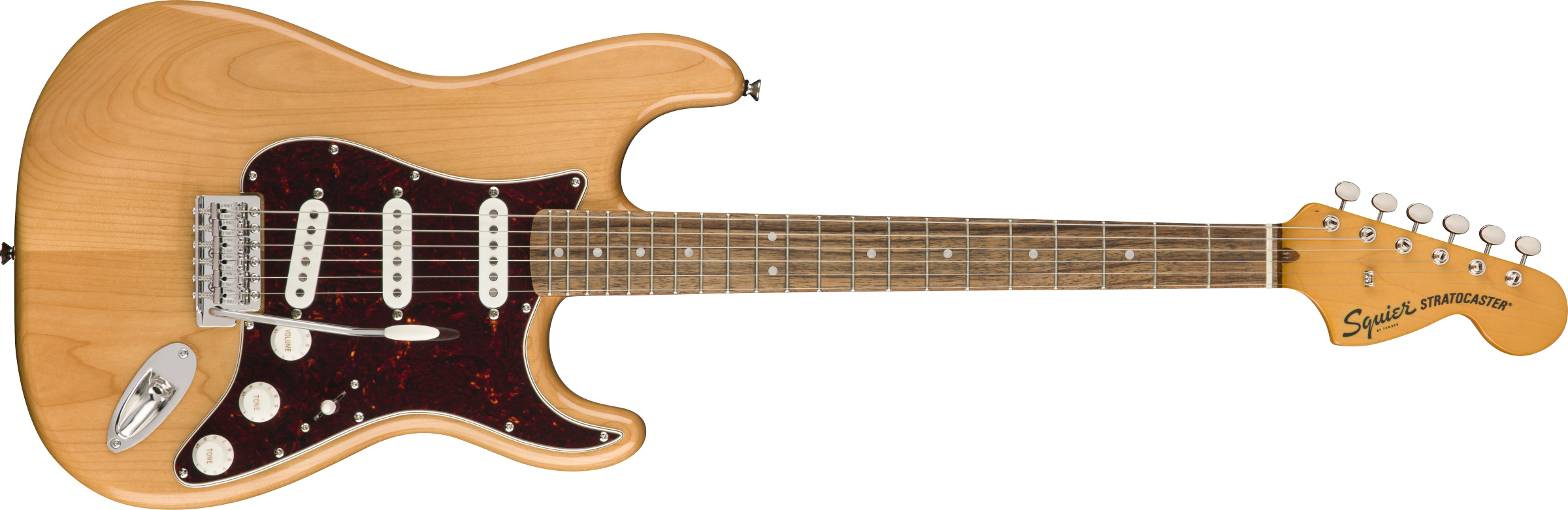 Squier Classic Vibe 70s Stratocaster Laurel Klavye Natural Elektro Gitar 1