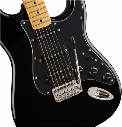 Squier Classic Vibe 70s Stratocaster HSS Akçaağaç Klavye Black Elektro Gitar 4