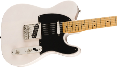 Squier Classic Vibe 50s Telecaster Akçaağaç Klavye White Blonde Elektro Gitar 3