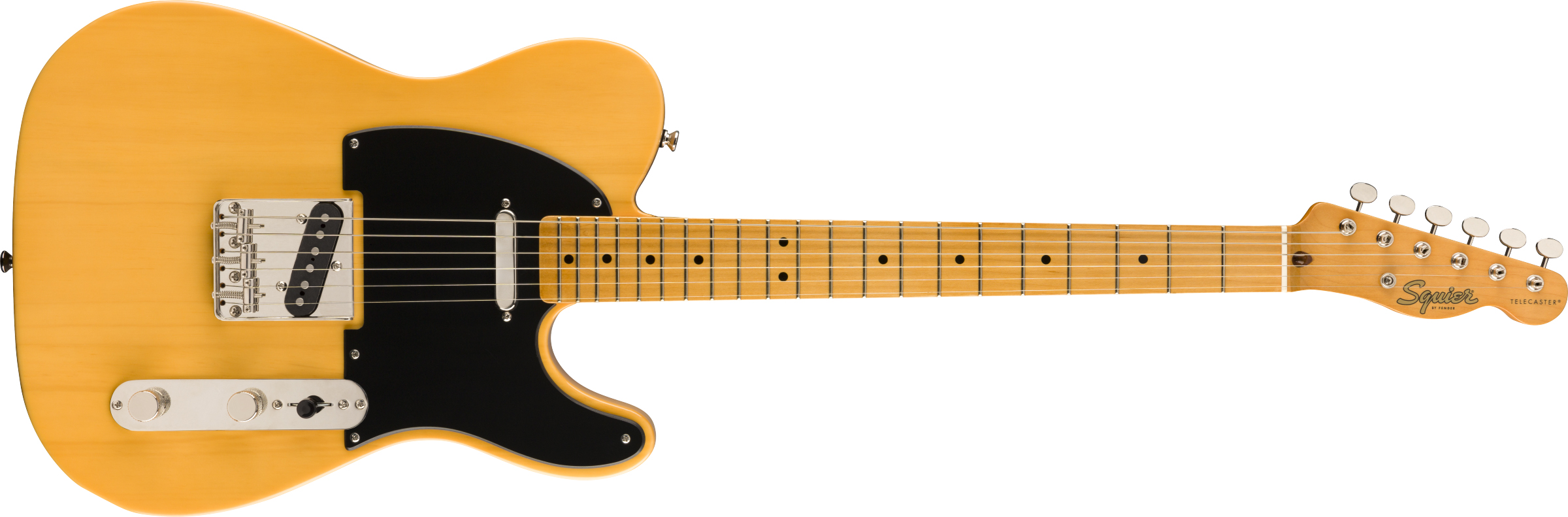 Squier Classic Vibe 50s Telecaster Akçaağaç Klavye Butterscotch Blonde Elektro Gitar 1