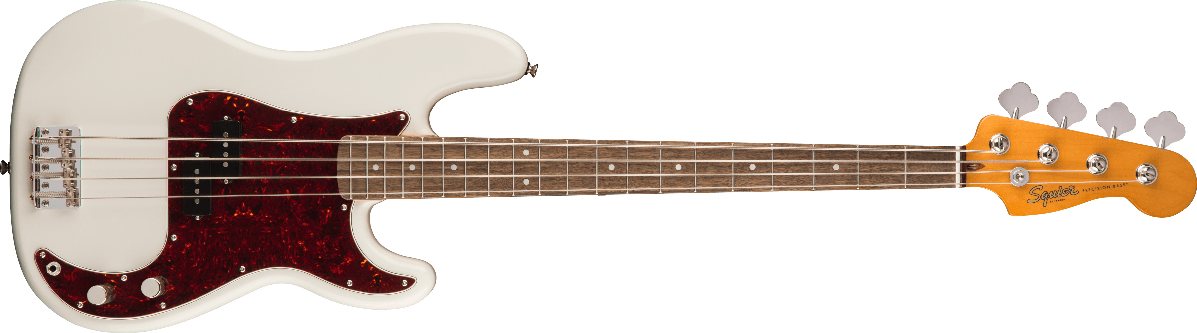 Squier Classic Vibe 60s Precision Bass Laurel Klavye Olympic White Bas Gitar 1