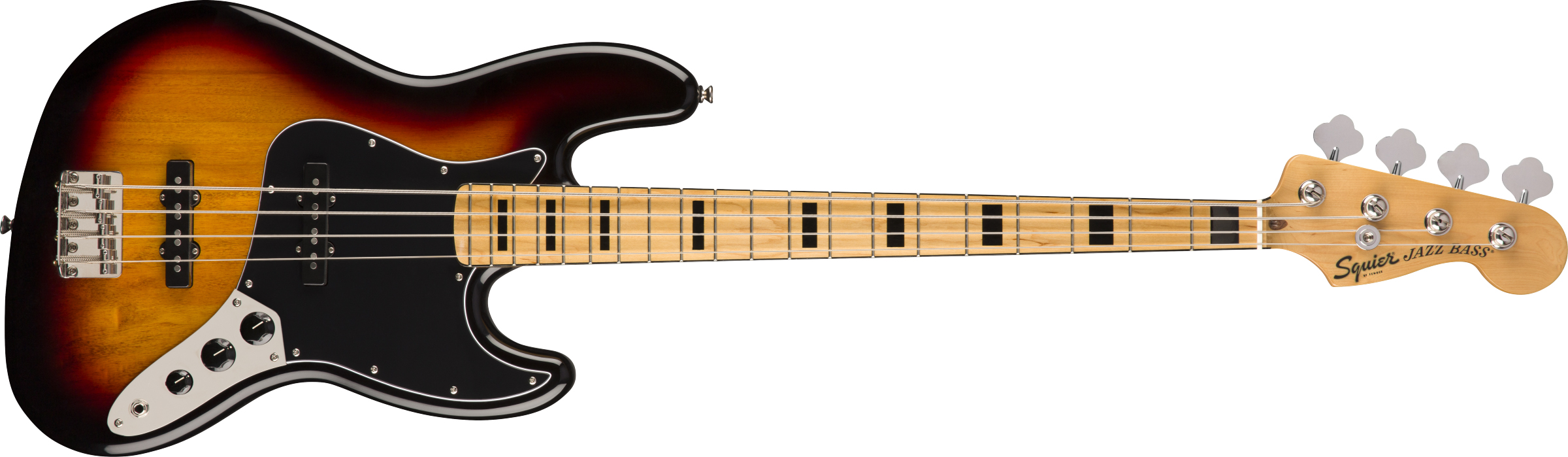 Squier Classic Vibe 70s Jazz Bass Akçaağaç Klavye 3-Color Sunburst Bas Gitar 1