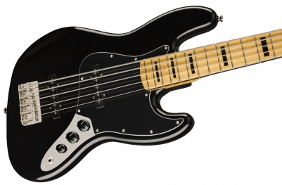 Squier Classic Vibe 70s Jazz Bass V Akçaağaç Klavye Black 5 Telli Bas Gitar 3