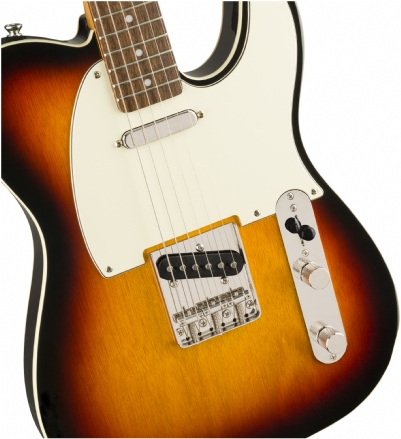 Squier Classic Vibe 60s Custom Telecaster Laurel Klavye 3-Color Sunburst Elektro Gitar 4