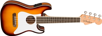Fender Fullerton Strat Sunburst Elektro Ukulele 2