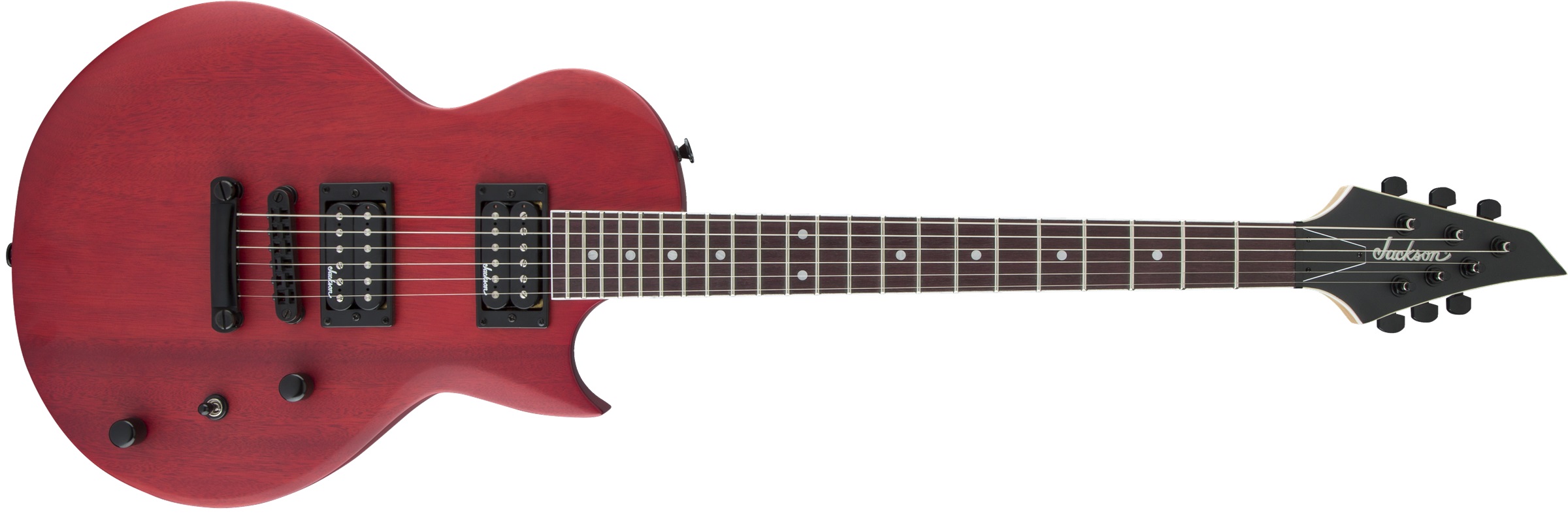 Jackson JS Monarkh SC JS22 Amaranth Klavye Red Stain Elektro Gitar 1