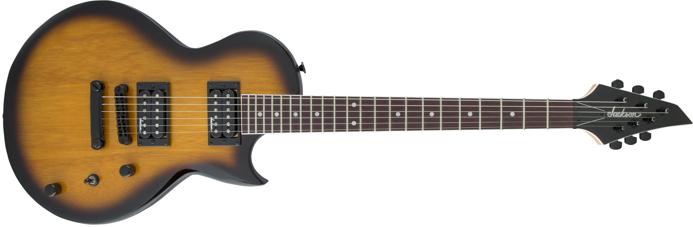 Jackson JS Monarkh SC JS22 Amaranth Klavye Tobacco Burst Elektro Gitar 1