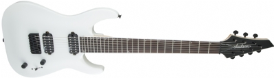 Jackson JS Dinky Arch Top JS32-7 DKA HT Amaranth Klavye Snow White 7 Telli Elektro Gitar 3