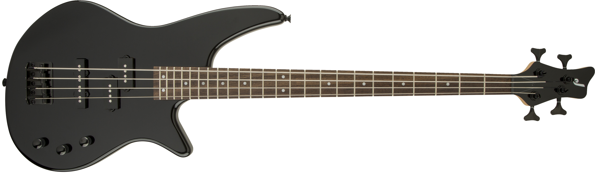 Jackson JS Spectra Bass JS2 Laurel Klavye Gloss Black Bas Gitar 1