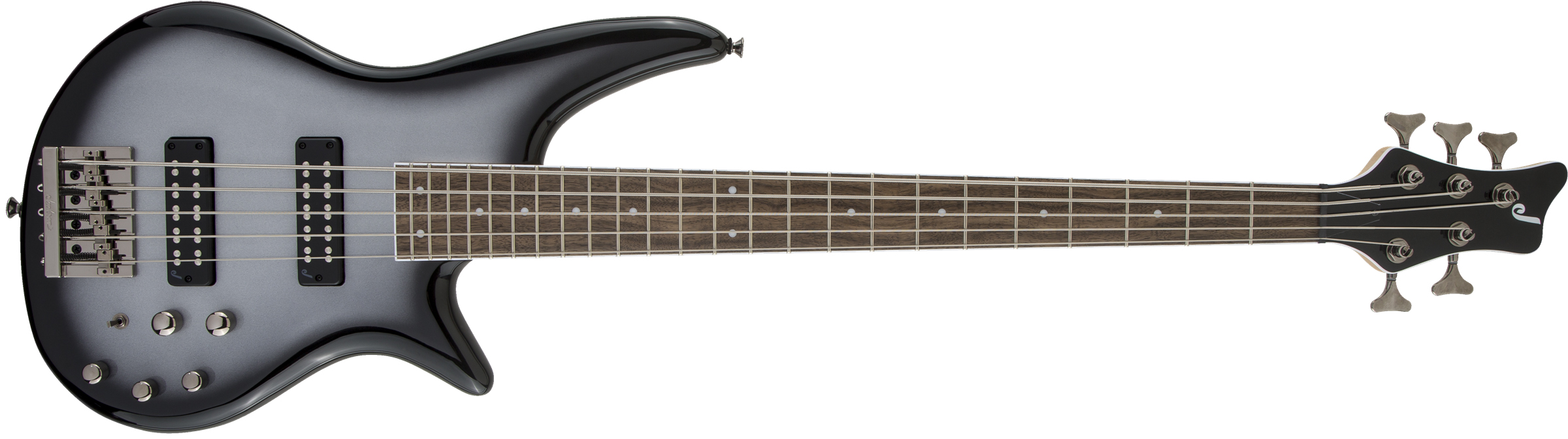 Jackson JS Spectra Bass JS3V Laurel Klavye Silverburst Bas Gitar 1