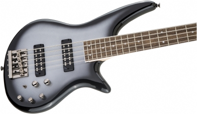 Jackson JS Spectra Bass JS3V Laurel Klavye Silverburst Bas Gitar 5