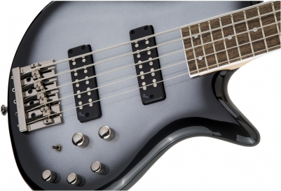 Jackson JS Spectra Bass JS3V Laurel Klavye Silverburst Bas Gitar 6