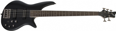 Jackson JS Spectra Bass JS3V Laurel Klavye Satin Black Bas Gitar 3