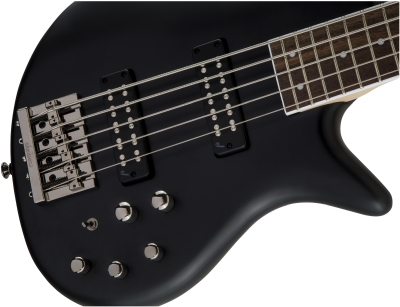 Jackson JS Spectra Bass JS3V Laurel Klavye Satin Black Bas Gitar 6