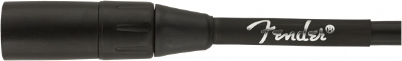 Fender Professional 3m Siyah Mikrofon Kablosu 3