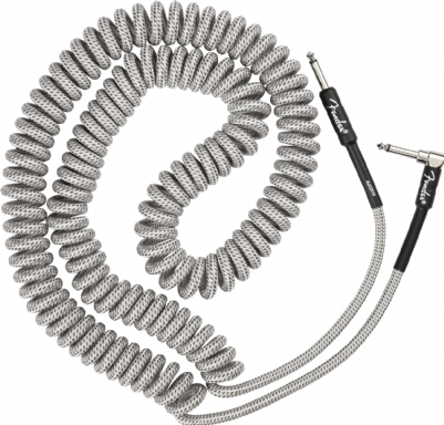 Fender Professional Coil Cable 9m Beyaz Tweed Enstrüman Kablosu 2