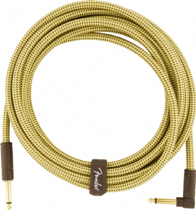 Fender Deluxe Düz/L Uçlu 4m Tweed Enstrüman Kablosu 2