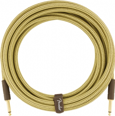 Fender Deluxe Düz/Düz Uçlu 5m Tweed Enstrüman Kablosu 2