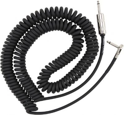Fender Hendrix Voodoo Child Coil Düz/L Uçlu 9m Siyah Enstrüman Kablosu 2