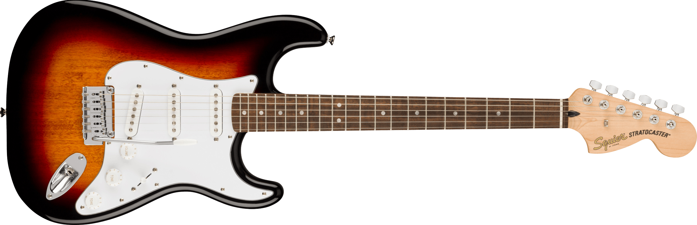 Squier Affinity Stratocaster Laurel Klavye 3-Color Sunburst Elektro Gitar 1