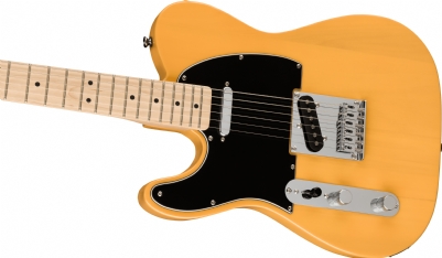 Squier Affinity Telecaster Akçaağaç Klavye Butterscotch Blonde Solak Elektro Gitar 4