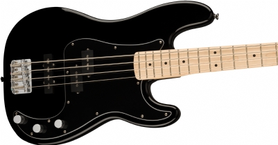 Squier Affinity Precision Bass PJ Akçaağaç Klavye Black Bas Gitar 3