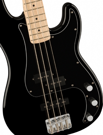 Squier Affinity Precision Bass PJ Akçaağaç Klavye Black Bas Gitar 4
