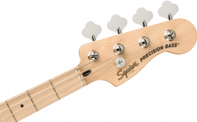 Squier Affinity Precision Bass PJ Akçaağaç Klavye Black Bas Gitar 5