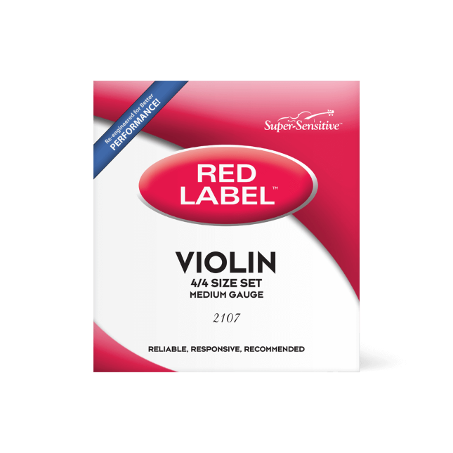 DADDARIO 2107 KEMAN TEL SETİ, RED LABEL, 4/4, MEDIUM 2